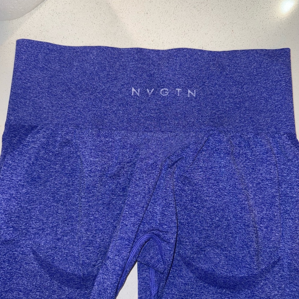 NVGTN Vibrant Blue Seamless Leggings